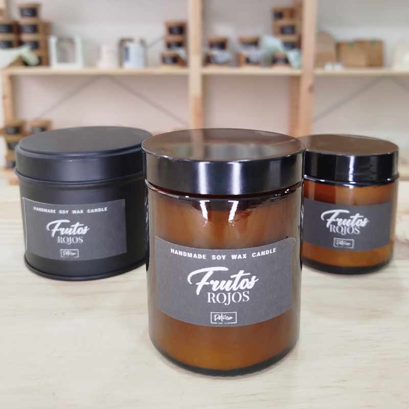 Vela aromática - Frutos rojos