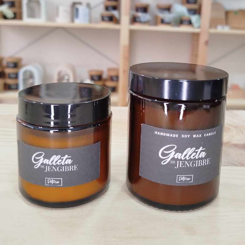 Vela aromática - Galleta de jengibre