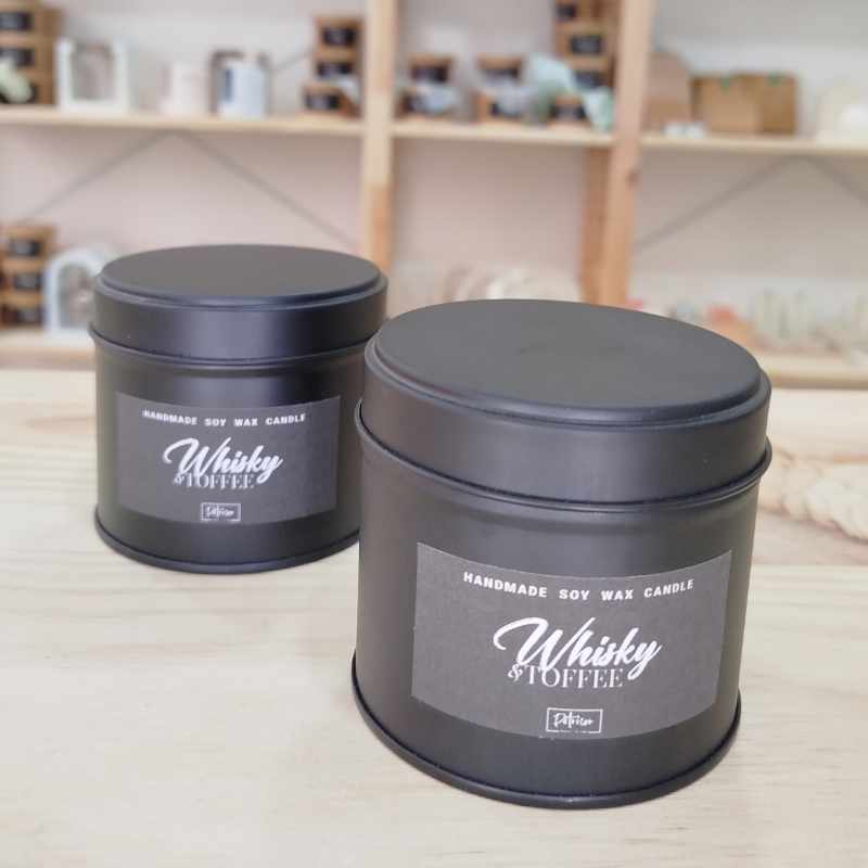 Velas aromáticas - Whisky & toffee (27h.)