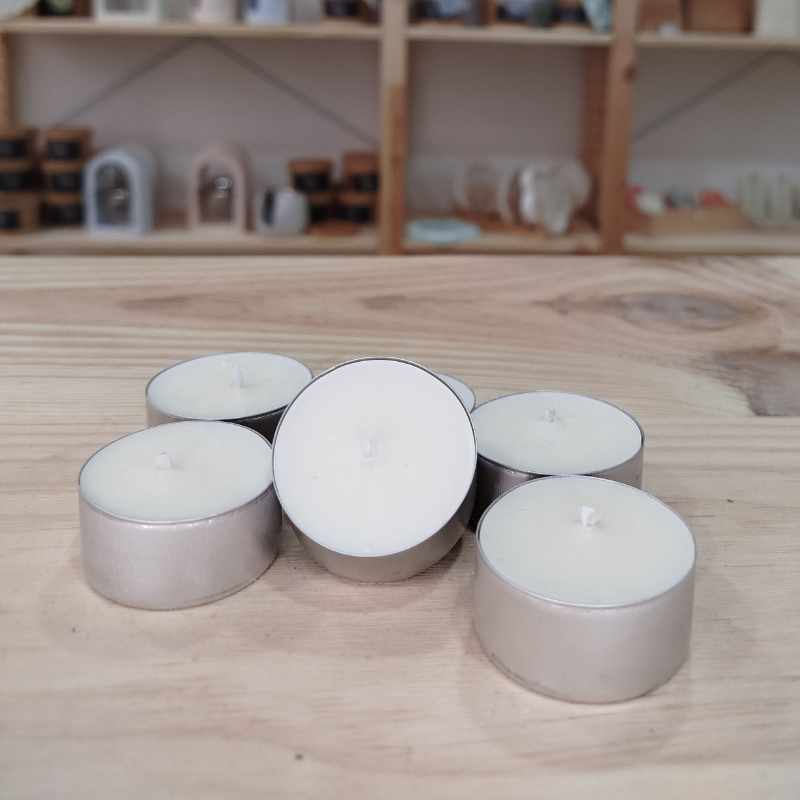 Pack de velas de té de cera de soja