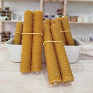 Velas de cera de abeja