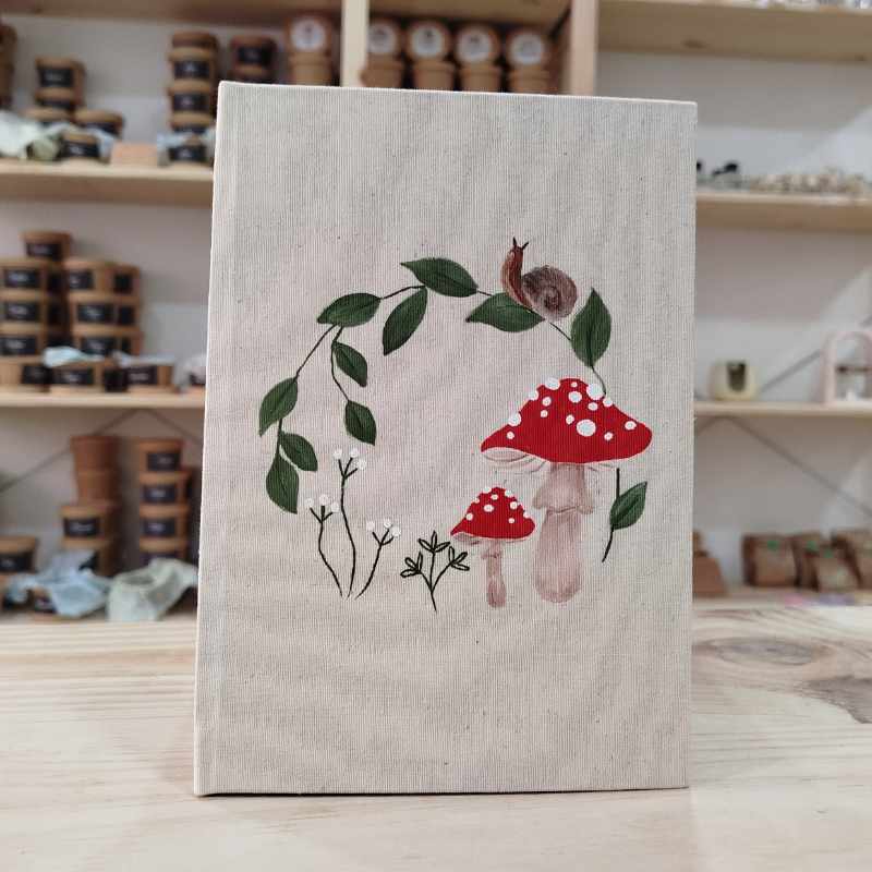 Libretas A5 (Pintadas y bordadas a mano) - Imagen 7