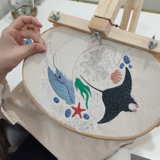 Taller bordado tote bag