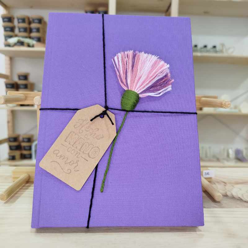 Libretas A5 (Pintadas y bordadas a mano) - Imagen 2