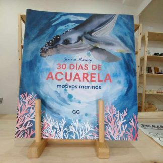 Libro 30 días de acuarela motivos marinos