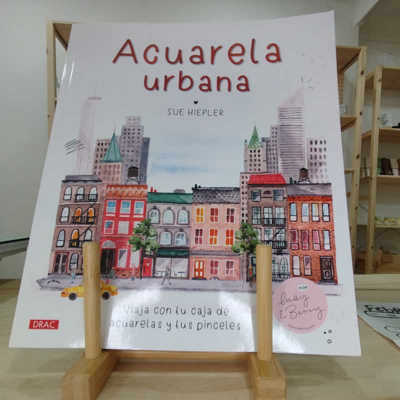 Libro acuarela urbana