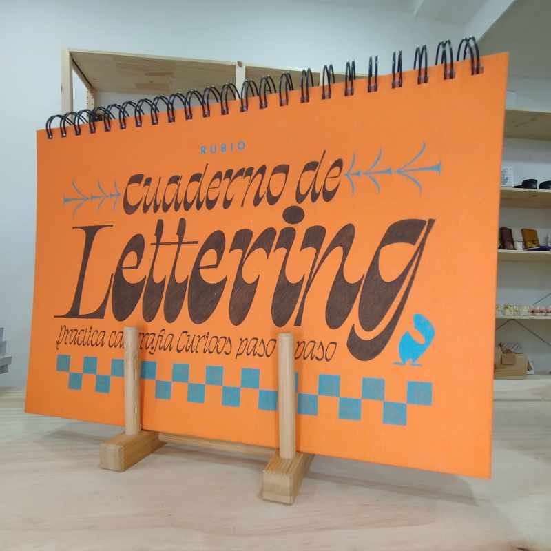 Cuaderno de lettering (caligrafía curioos)