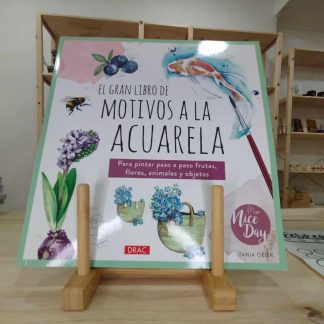 Libro motivos a la acuarela