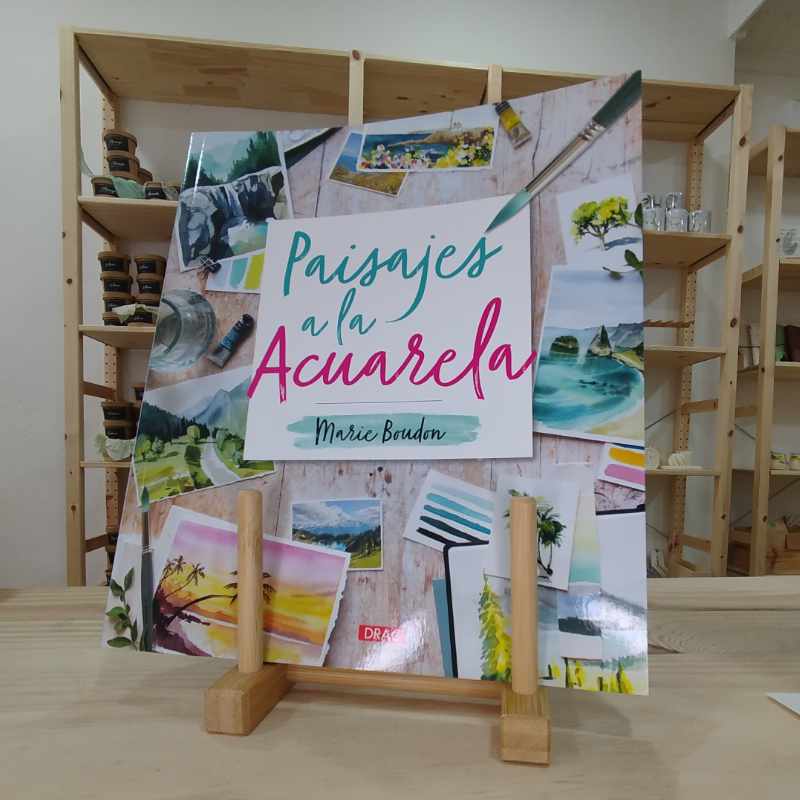 Libro paisajes a la acuarela