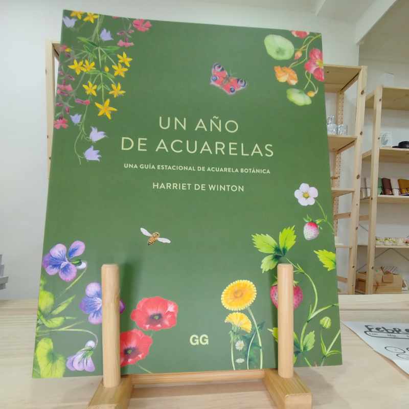 Libro un año de acuarelas