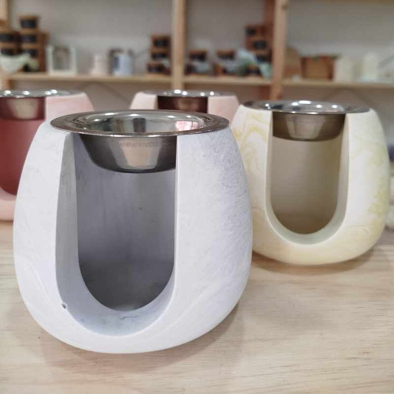 Quemador óvalo wax melts - Imagen 2