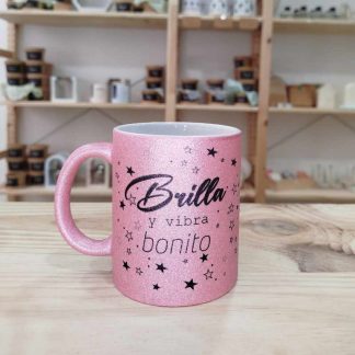 Taza purpurina