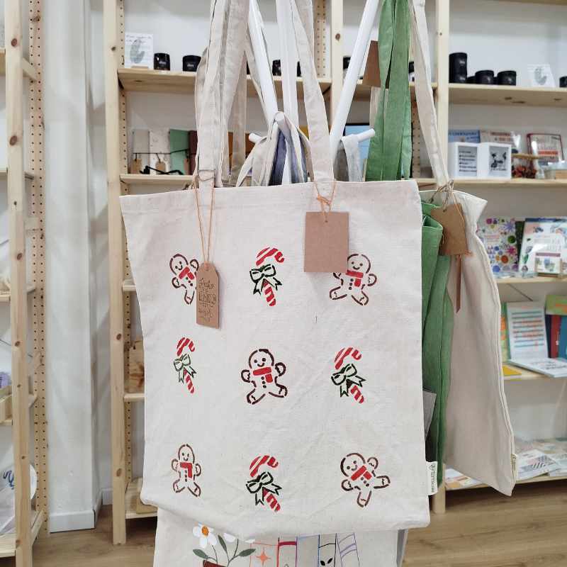 Tote bags pintadas a mano - Imagen 4