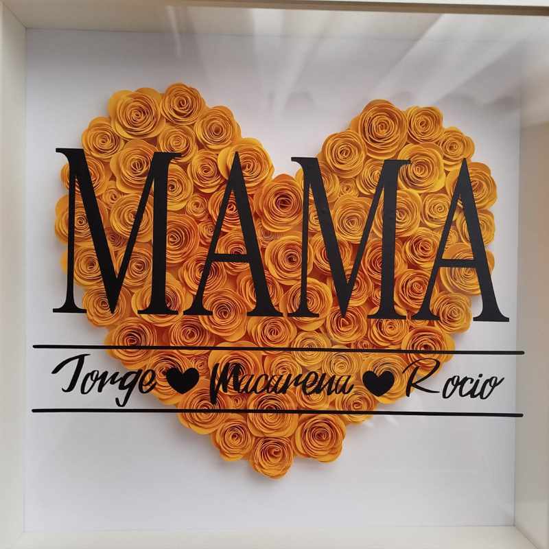Marco con flores 3D - Imagen 4