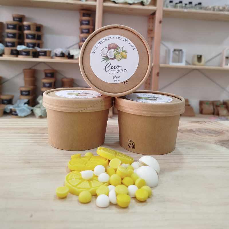 Wax melts - Coco y cítricos
