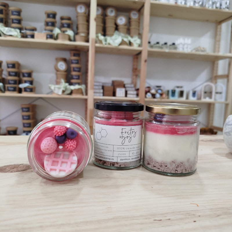 Vela aromática - Frutos rojos